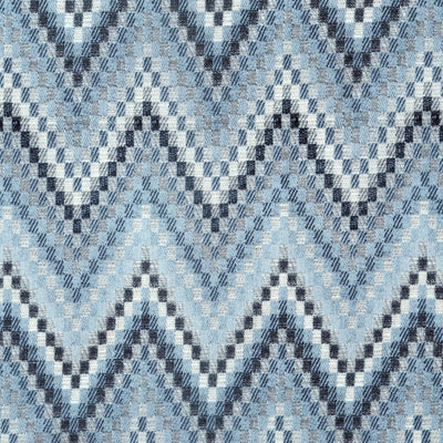 4 of 4:Avery Window Curtain Valance - 58x14 - Ice Blue 