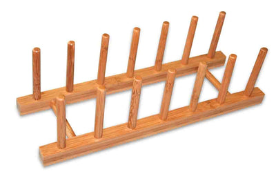 2 of 7:Égouttoir à vaisselle en bambou Home Basics 
