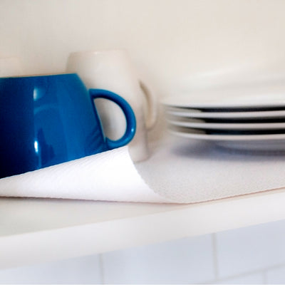 4 of 4:Simplify 10 Square Feet Smooth Surface Shelf Liner in White 