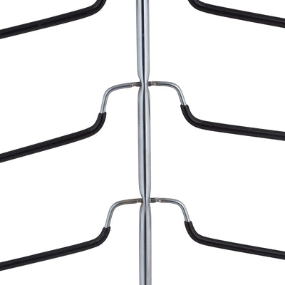 4 of 5:Neu Home 6 Tier Blouse Tree Hanger, Chrome 
