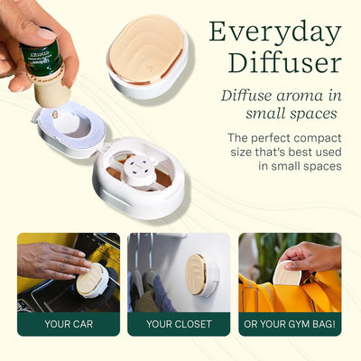 4 of 6:Lifelines Unique Sensory Immersion Grounding Stone Gift Set, Citrus 