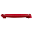 3 of 5:Passoire plate multi-usages pour évier Home Basics, planche à découper pour préparation des aliments, rouge 