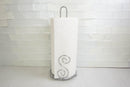 5 of 6:Home Basics Scroll Collection - Toallero de papel independiente, cromado 