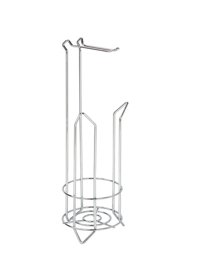 2 of 3:Bath Bliss Toilet Paper Holder and Reserve in Chrome 