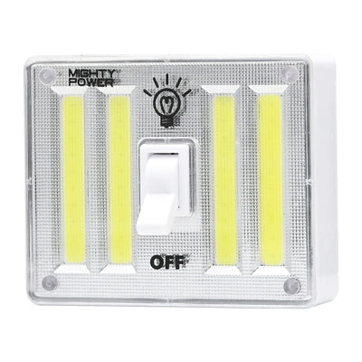 1 of 7:Mighty Power Wireless 4 COB LED Interruptor de luz, 400 lúmenes 