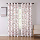5 of 11:Arlo Printed Room Darkening Grommet Window Curtain Panel, 52x84 Inches 