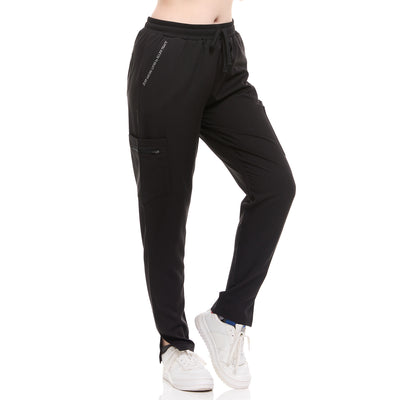 65 of 66:Ellen Tracy 4-Way Stretch Women's Skinny Medical Scrub Pants 