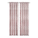 4 of 6:Rideau à passe-tringle Charlotte - 52 x 63 - Blush 