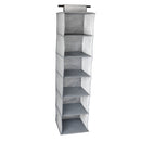 2 of 3:Organiseur de placard Simplify à 6 étagères, gris 