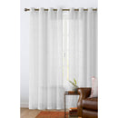 2 of 7:Randall Metallic Moroccan Pattern Sheer Grommet Window Panel, 54x84 Inches 