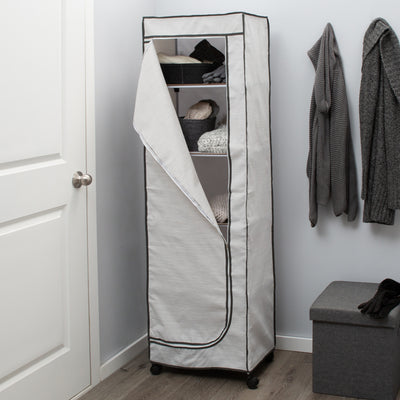 3 of 4:Armario portátil Neu Home Deluxe de 5 estantes 