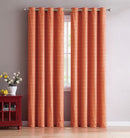 21 of 25:Livingston Textured Room Darkening Grommet Window Panel, 55x84 Inches 