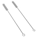3 of 5:Home Basics Soft Silicone Tip Stainless Steel Straw Set, Multi-color, (Pack of 10) 