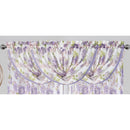 9 of 17:Yeldez Floral Foil Sheer Rod Pocket Window Panel and Valance Treatment, All Sold Separately 