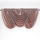 14 of 25:Regency Crushed Satin Rod Pocket Window Panel and Valance Treatments, All Sold Separately 