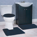 6 of 9:Imperial 3-Piece Plush Non-Slip Bath Rug Set 