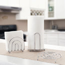 4 of 6:Home Basics Juego de despensa cromado de 3 piezas 