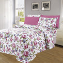 4 of 4:Premium Bright 4 & 6 Piece Wrinkle-Free Sheet Set, Roseberry 