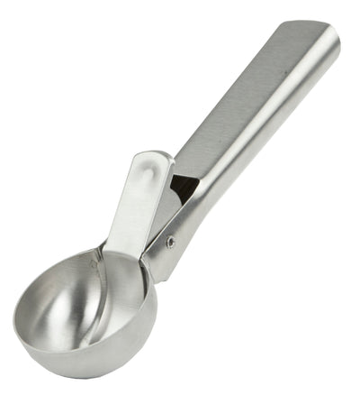 1 of 1:Cuillère à glace en acier inoxydable Home Basics, argentée 