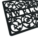 3 of 4:Tapis en caoutchouc en fer forgé 18x30 - Sussex 