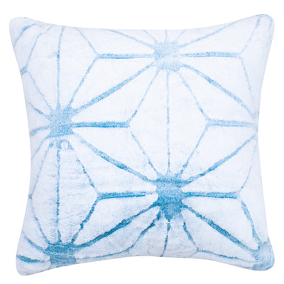 4 of 6:Marcus Geometric Design Faux Fur Decorative Throw Pillow, 20x20 Inches 