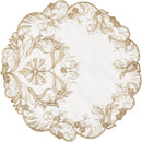 22 of 24:Camino de mesa con bordado floral elegante Glory 