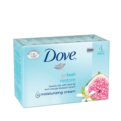 1 of 1:Dove Go Fresh Beauty Bar, Restaurar 4 oz, paquete de 4 (100 GRM) 