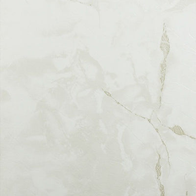 1 of 2:Nexus Classic Blanco con vetas grises Baldosa de vinilo autoadhesiva de 12 x 12 - 20 baldosas/20 pies cuadrados 