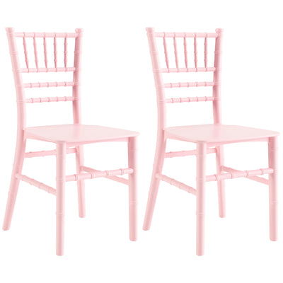 9 of 16:Lot de 2 chaises Tiffany Chiavari pour enfants JOON, 63 x 33 x 36 cm 