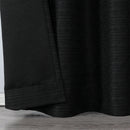 4 of 24:Yola Blackout Textured Jacquard Grommet Window Panel, 52x84 Inches 