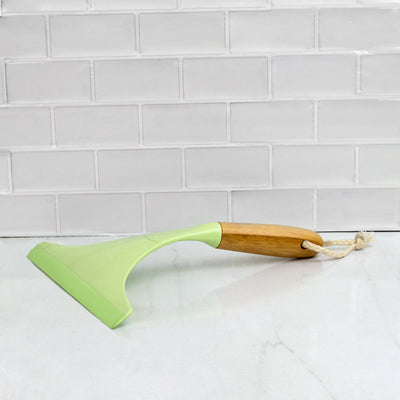 4 of 4:Home Basics Bliss Collection Escobilla de bambú, verde 