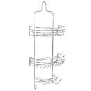 2 of 5:Home Basics Sleek Chrome Plated Steel Shower Caddy 