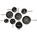 1 of 6:Calphalon Classic Juego de utensilios de cocina antiadherentes anodizados duros de 14 piezas, gris 