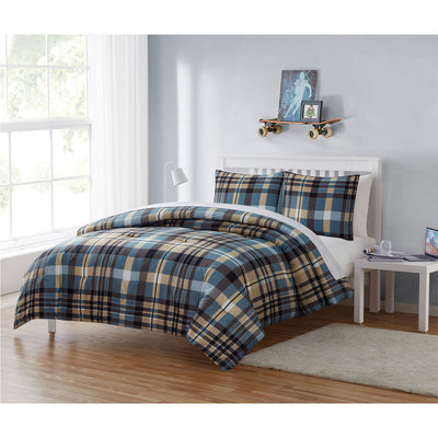 5 of 6:Tahari Kids Bedding Comforter Set with Shams, Kitt Plaid 