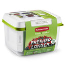 3 of 5:Contenants de conservation Rubbermaid FreshWorks pour produits alimentaires, 4,6, 7,2 et 18,1 tasses, paquet de 3 
