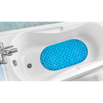 4 of 7:Popular Bath Bubble Vinyl Oblong Tub Mat, 15.5x27 Inches 