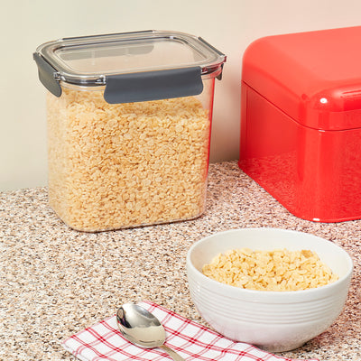 4 of 4:Home Basics 100 oz. Airtight Food Container 