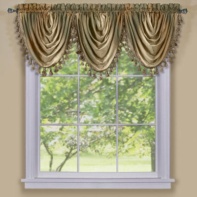 1 of 1:Ombre Waterfall Valance - Earth 