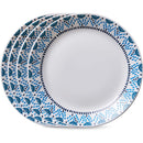 1 of 4:Corelle Everyday Expressions Dining Plates Set, Service for 4, Azure Medallion 