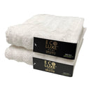 4 of 4:ECO LUXE 2-Pack Ribbed Cotton Hand Towel, 18x28 Inches 