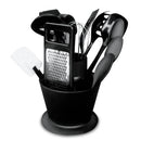 1 of 4:Home Basics 14 Piece Kitchen Tool Set with Revolving Crock 