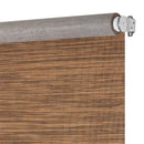 3 of 4:Cords Free Privacy Jute Shade 43X72 Cocoa 