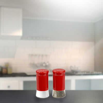 4 of 6:Home Basics Essence Collection Juego de salero y pimentero de 2 piezas 