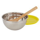 2 of 4:Home Basics 6-Piece Stainless Steel Nesting Mixing Bowls with Lids 