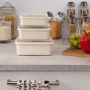 4 of 4:Contenants de conservation d'aliments naturels Simplify 6 pièces 