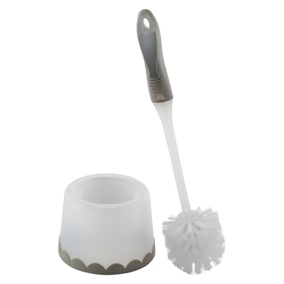 2 of 2:Escobilla y soporte para inodoro Bath Bliss Deluxe 