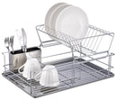 2 of 8:Égouttoir à vaisselle à 2 niveaux Home Basics 