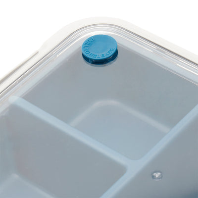 3 of 4:Home Basics Fiambrera hermética de 3 compartimentos, (50 oz) 