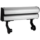 1 of 6:Home Basics Stainless Steel Paper Towel Holder with Integrated Wrap Dispenser 