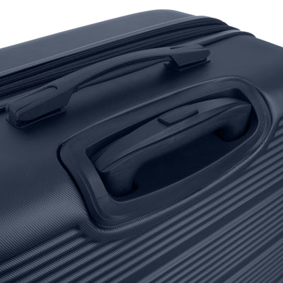 3 of 9:G-Force 3 Piece Expandable Rolling Luggage Set in Navy 3 Piece Set Includes Sizes 20
